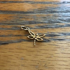 Tiffany Dragonfly Charm 18k gold